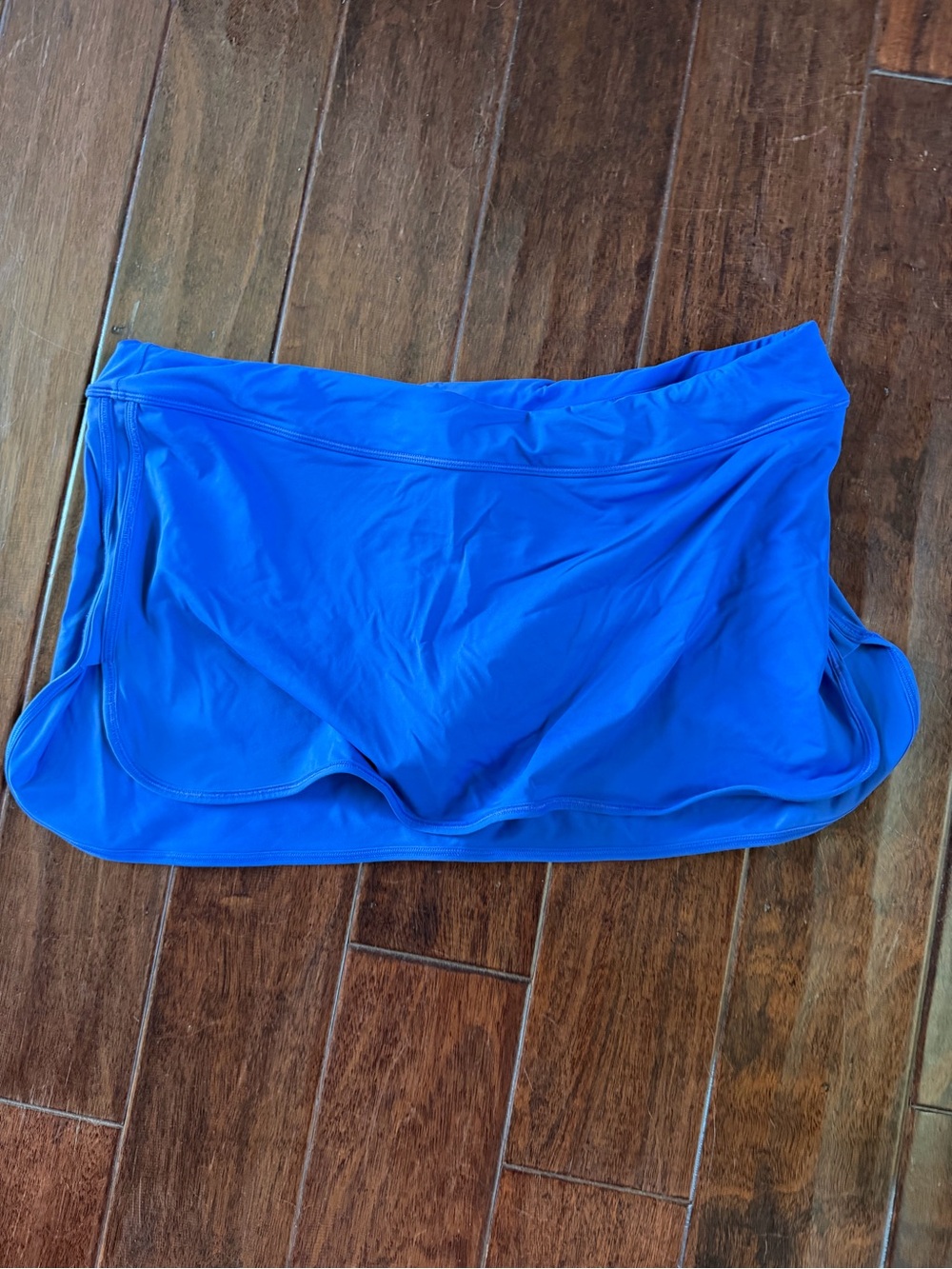 Athleta Royal Blue One-Piece Swim Skirt XL